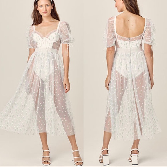 For Love and Lemons Frescia Maxi Dress - Picture 8 of 10